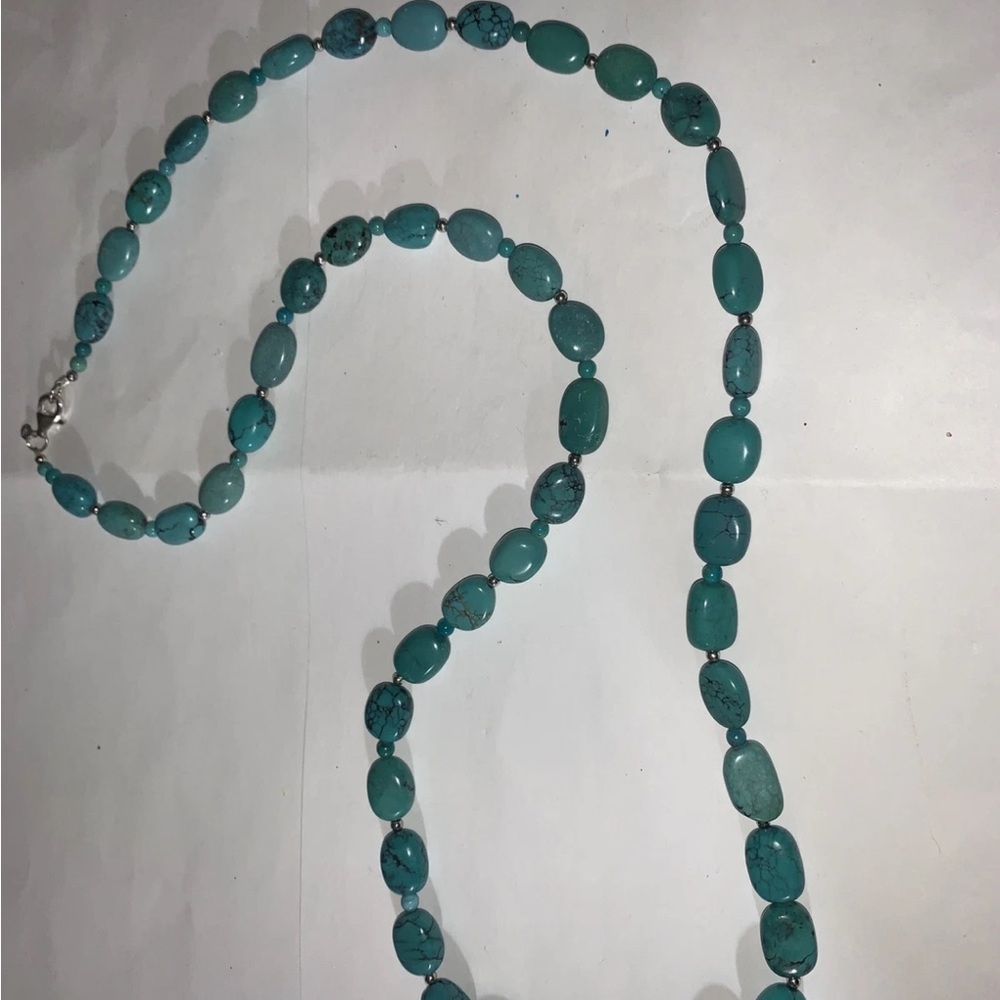 Turquoise Beaded Necklace
